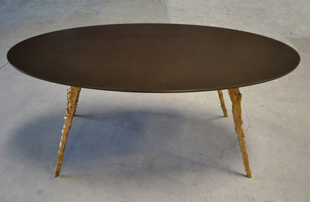 Oval Cast/Plate Table - blankblankinc
