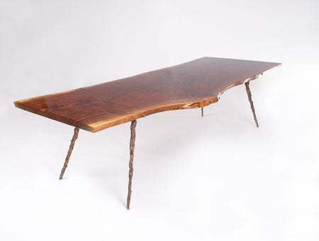 Cast/Slab Dining Table - blankblankinc